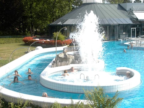 Indoor pool, a heated pool