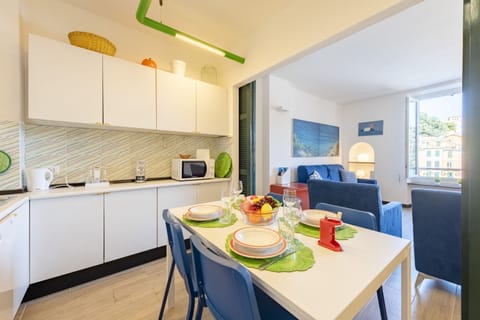 Kitchen and dining area