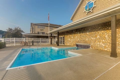 Indoor pool, a heated pool