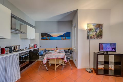 Kitchen and dining area
