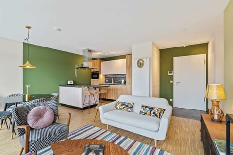 Our open-plan space combines comfort, dining, and style.