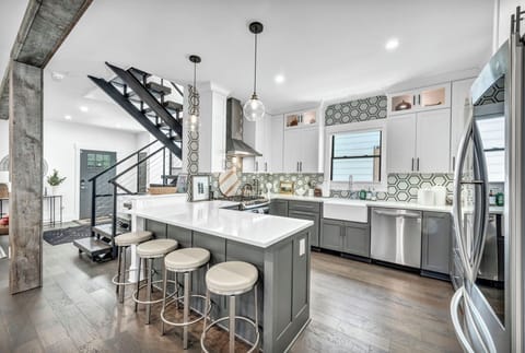 Experience the epitome of elegance in our professionally designed and meticulously decorated home. Every detail has been thoughtfully curated, transforming the space into a true masterpiece of art and style.