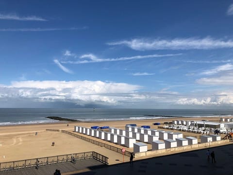 On the beach