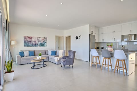 Lefkimmiatis Villa Erika Newly Built Interior
