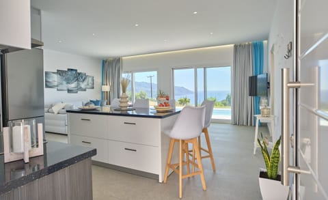 Lefkimmiatis Villa Marialena Newly Built Interior