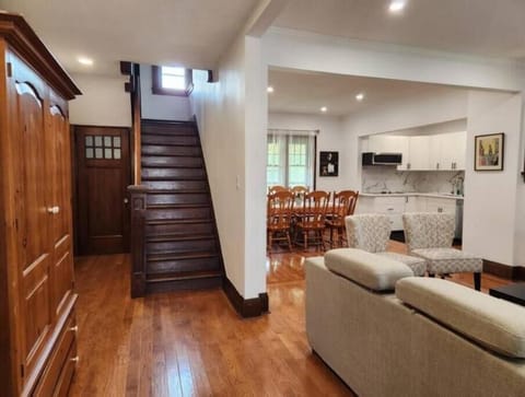 Stairs to second floor