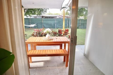 Eat outside enjoying the weather