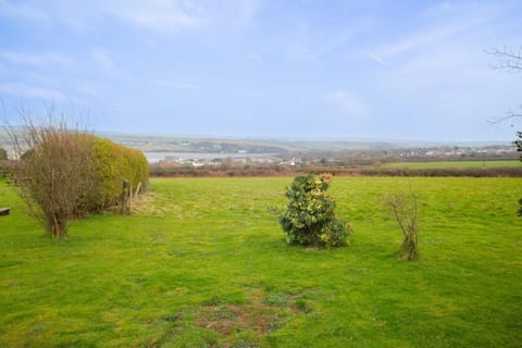 View from Brynceirios garden over Newport Estuary