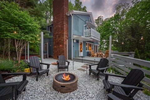 Cozy up by the fire! 