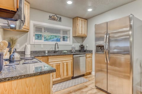 Kitchen with ample counter space