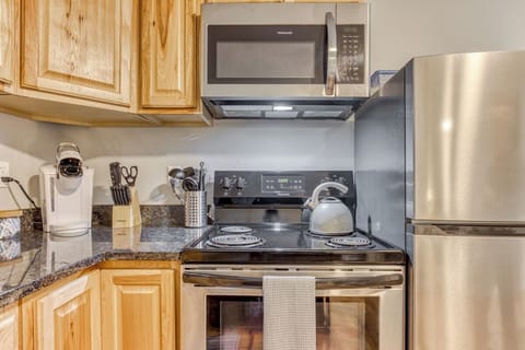 Cook up a storm in our fully equipped kitchen with top-of-the-line appliances!