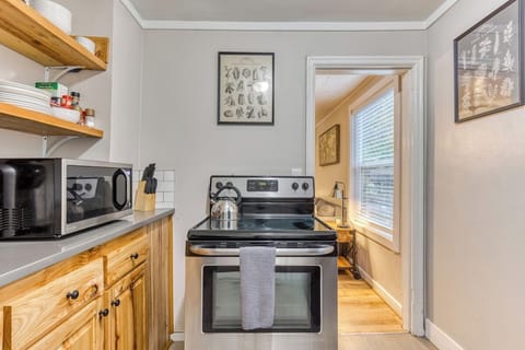 Our efficient kitchen has everything you need to whip up quick meals and snacks, keeping you fueled for your adventures!