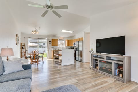 Hayden Vacation Rental | 3BR | 1BA | 1,100 Sq Ft | 2 Steps Required