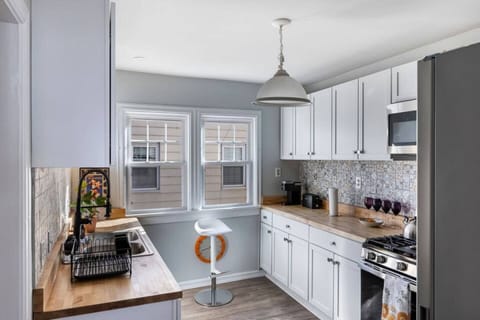 Fully stocked kitchen