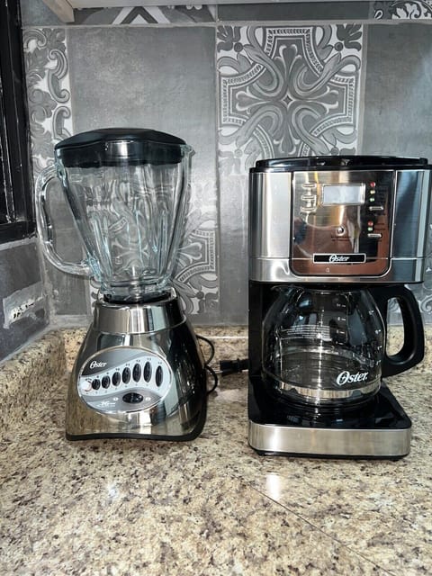 Coffee maker and blender