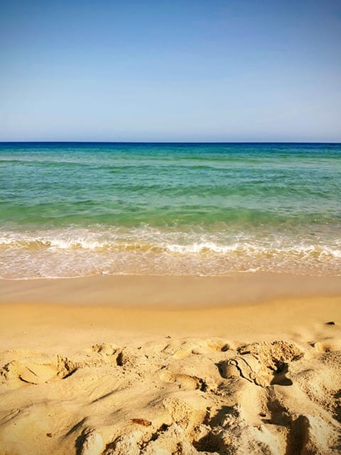 Sun loungers, beach towels