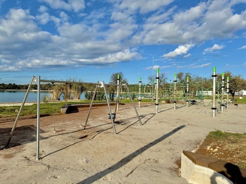 Nearby playground