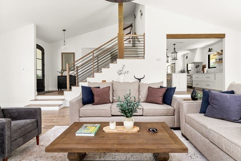 Welcome to 2850 sq. ft estate on 5 acres surrounded by beautiful oak tree views