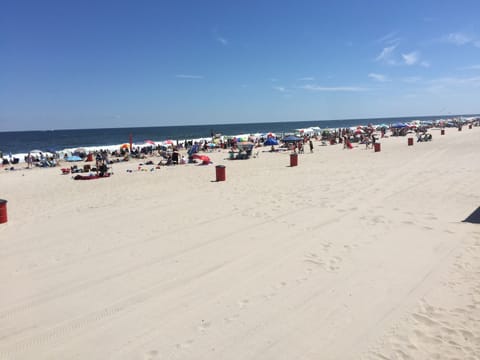 On the beach