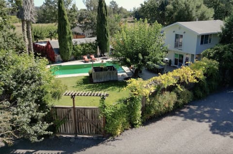 Private, fenced 3-bedroom/3-bathroom flag-lot home in beautiful, rural setting.