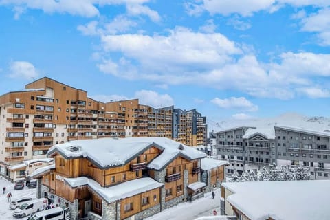Perfect view with great snow, Val Thorens is the Number 1 Ski Resort in the World!