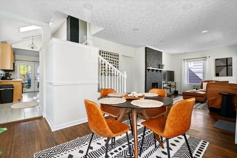 Dining Area Open to Living Room
