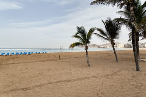 On the beach