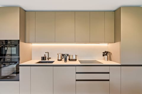 Sleek modern kitchen awaits your culinary adventures – cook in style
