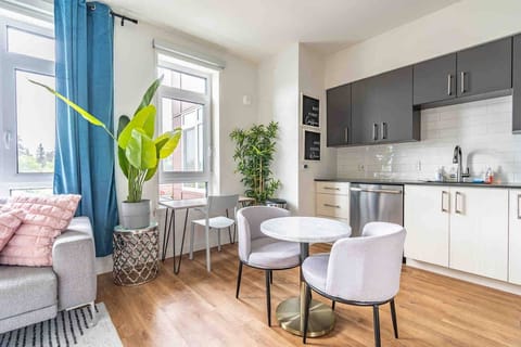 Dining room and living room