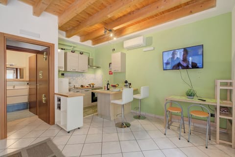 Kitchen and dining area