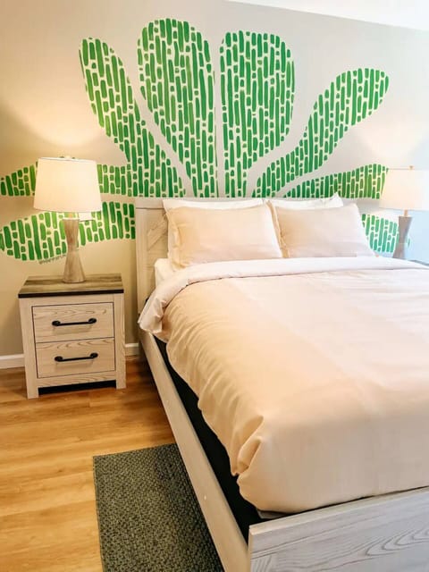 Dreaming of snuggling up in a cozy white bed