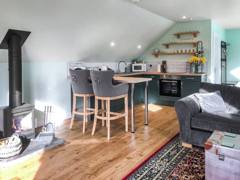 Open plan living space | The Apartment - Glaneirw Estate, Tanygroes, near Llangrannog