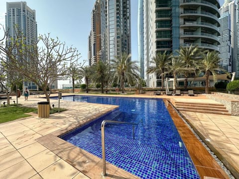 Pool Paradise: Dive into luxury with stunning views and sparkling waters just steps away!
