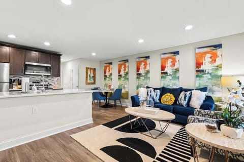 600 sqft one bedroom ground floor apartment.