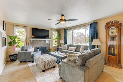 Spokane Valley Vacation Rental | 3BR | 2BA | 1,700 Sq Ft | Steps Required