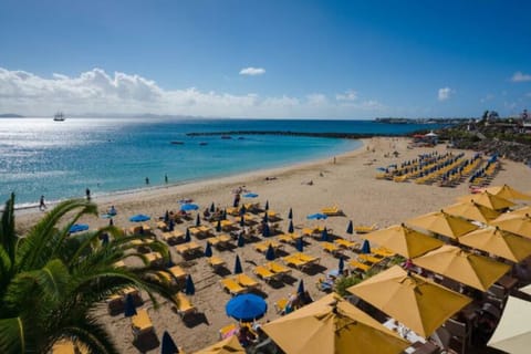 Sun loungers, beach towels