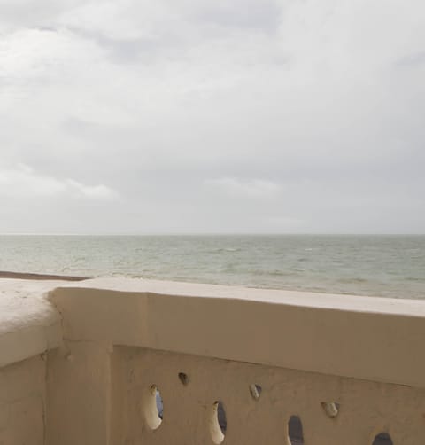 On the beach