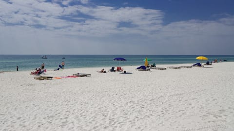 On the beach