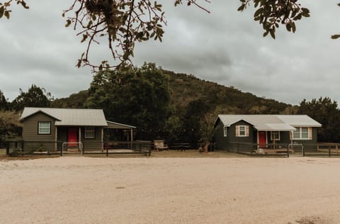 The cabin you are viewing for this listing is located on the right-hand side.