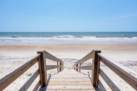 On the beach