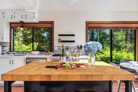 large kitchen island