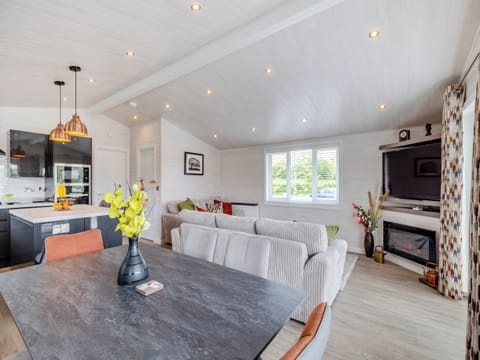 Open plan living space | Berberis Lodge, Willington, near Derby