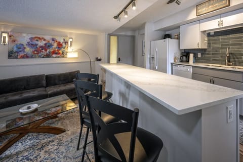 Kitchen island with seating