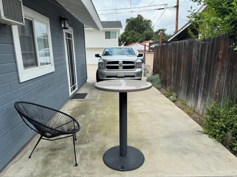 Outdoor area with bumper to bumper on site parking