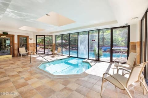 Indoor pool, a heated pool