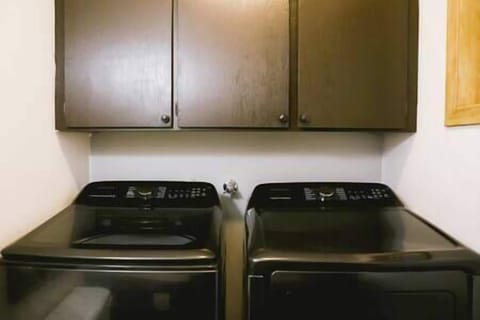 washer and dryer with detergent included!