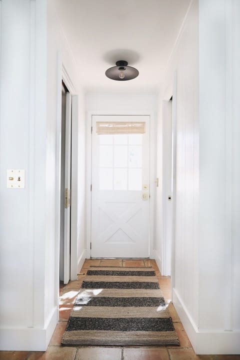 Back door to courtyard