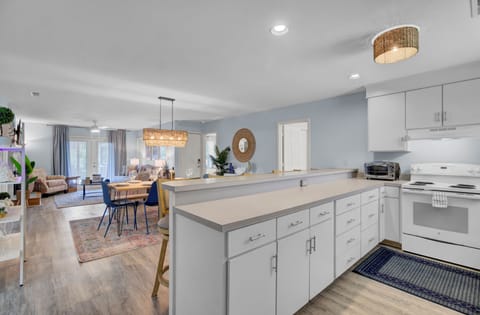 Ample counter space.