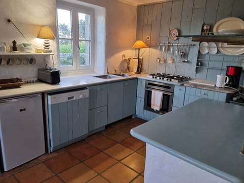 kitchen with access to outside