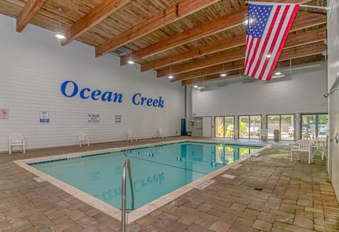 Indoor pool, a heated pool